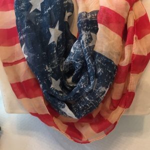 American flag scarf